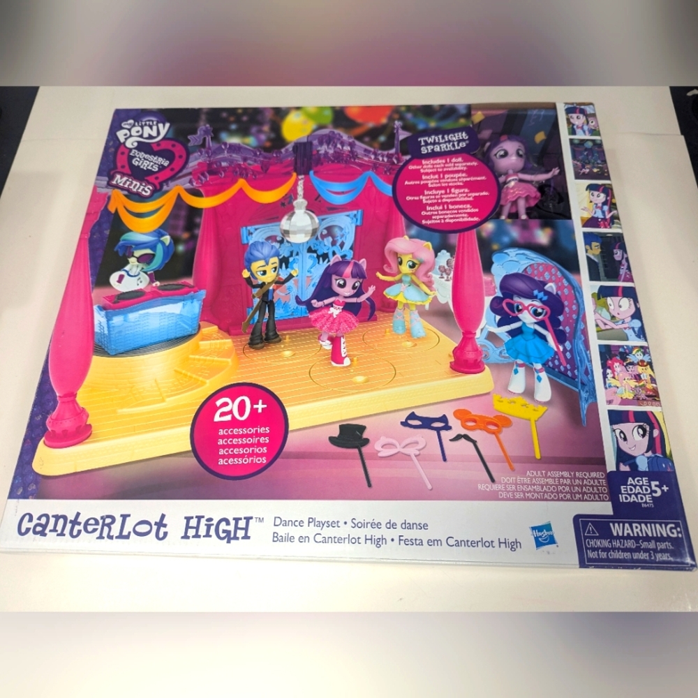 My Little Pony Equestrian Girls Canterlot High Dance Playset New In Box